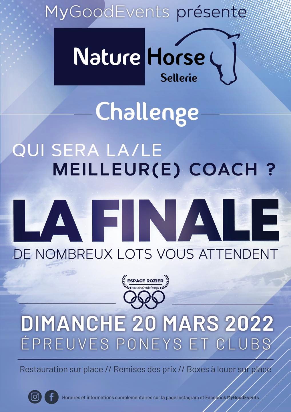 Finale du Nature Horse Challenge